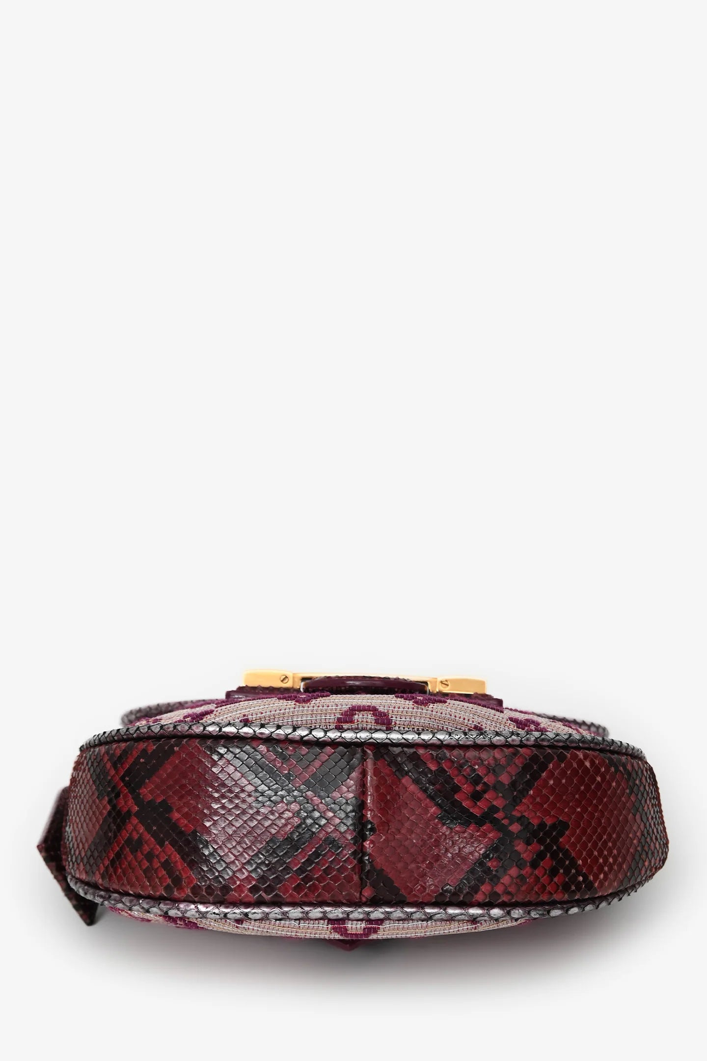 LV 2011 Limited Edition Purple Monogram Python Trim 'Empire Ponant' Crossbody Bag