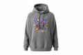 generate a photo of a product in which get custom printed hoodie